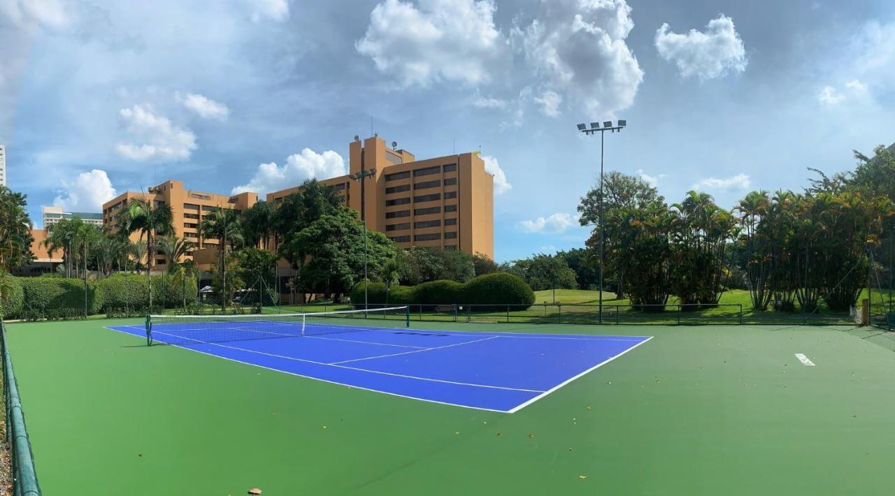Hotel Transamerica São Paulo Exteriör bild Tennis Courts